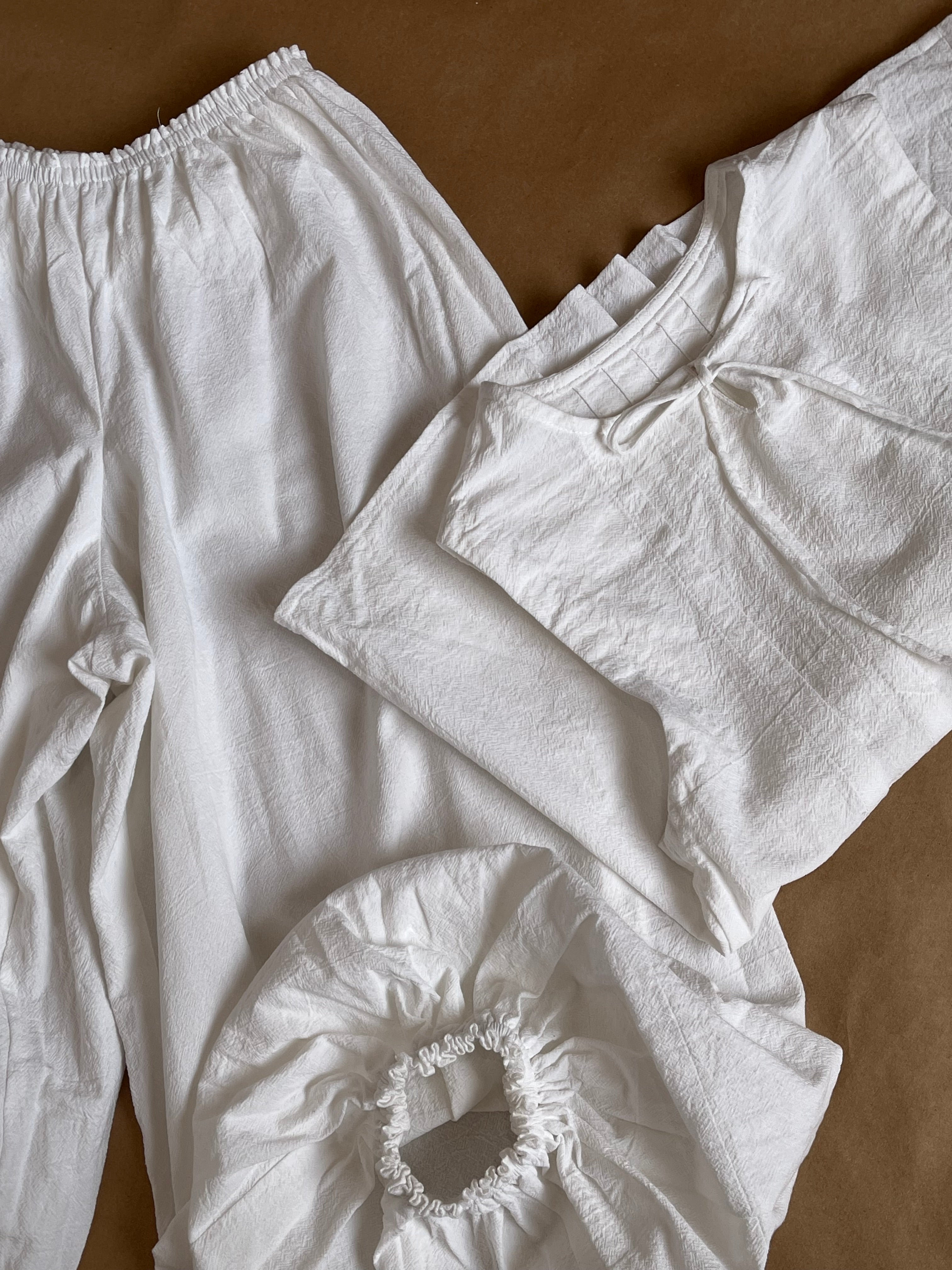 Jasmine Top | Handmade Modest Cotton Top with Detachable Sleeves